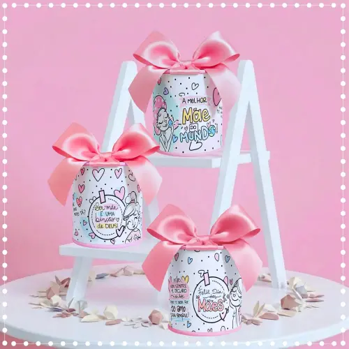 Mini Tubo Lata 7x6 Personalizada Dia Das Mães