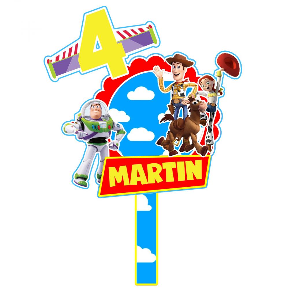 Arquivo de corte topo de bolo Toy Story