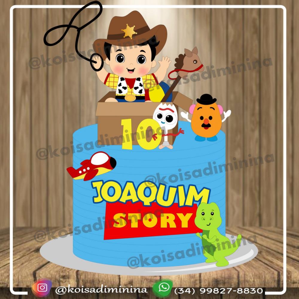 Arquivo de corte topo de bolo Toy Story