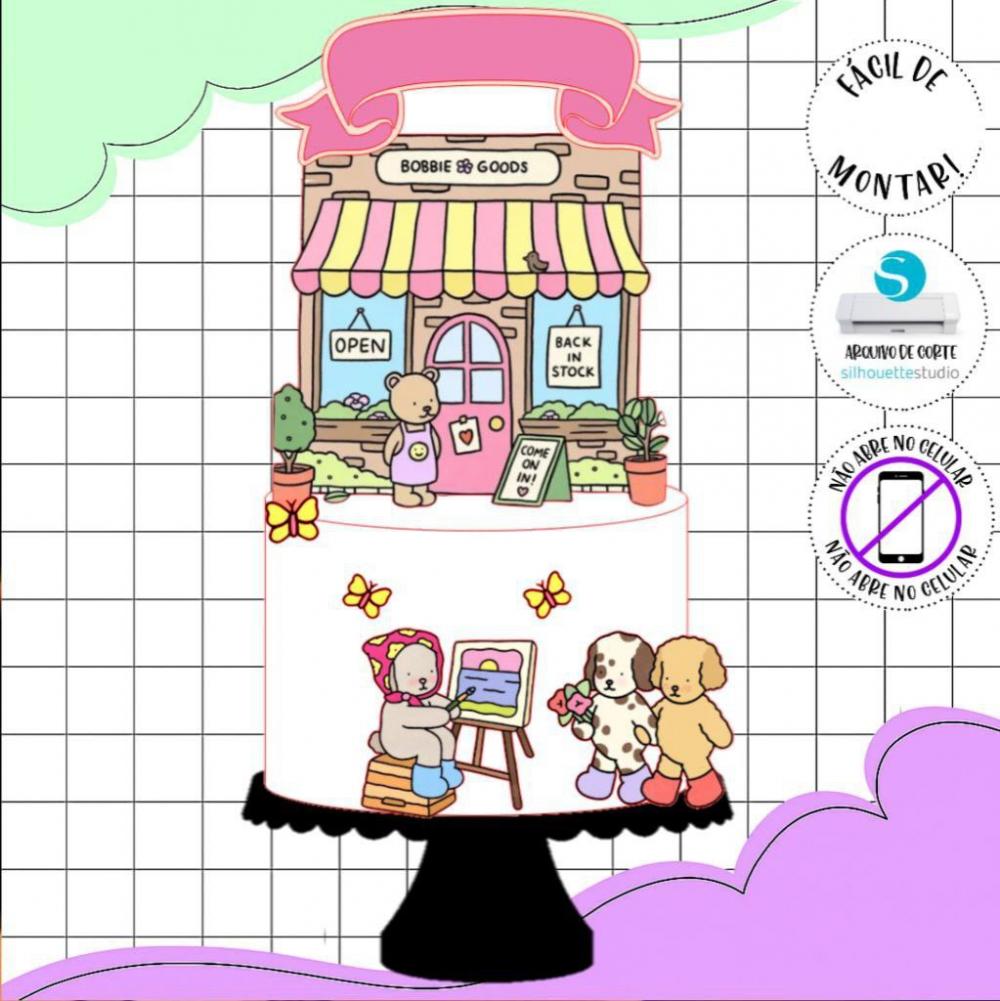 Arquivo de corte topo de bolo Leyde Pool