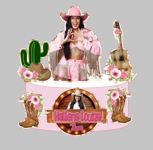 Arquivo de corte topo de bolo ANA CASTELA