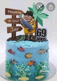 Arquivo de corte topo de bolo PESCARIA