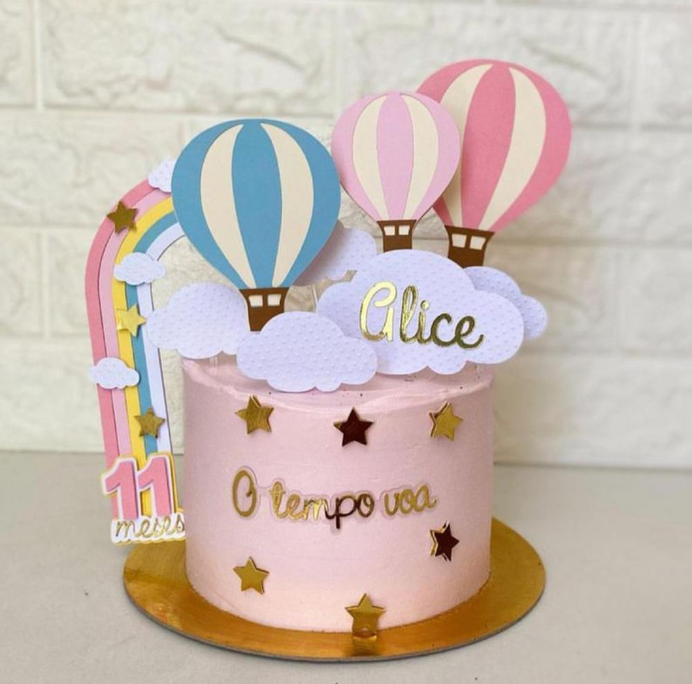 Arquivo de corte topo de bolo O TEMPO VOA