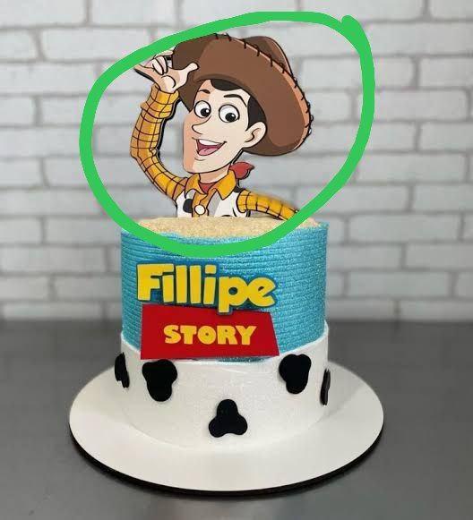 Arquivo de corte topo de bolo Toy Story