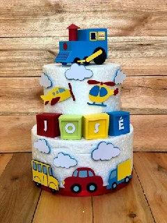 Arquivo de corte topo de bolo Carro e Meio de Transportes