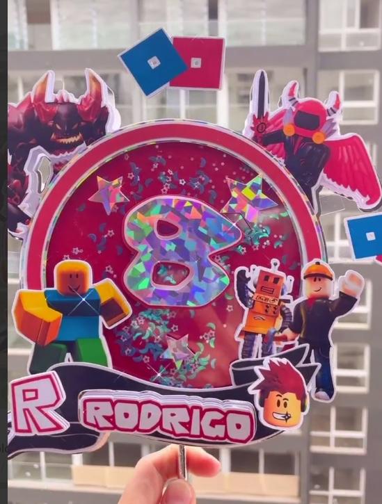 Arquivo de corte topo de bolo Roblox