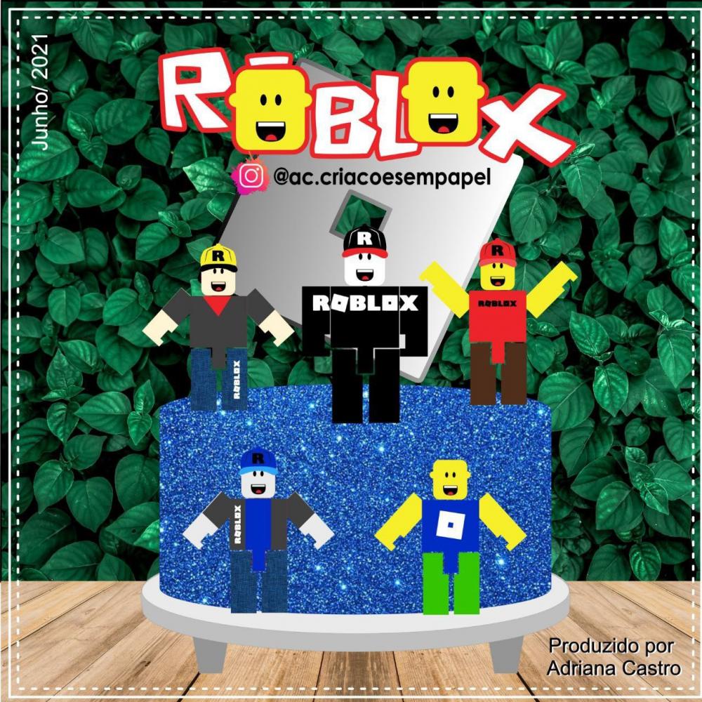 Arquivo de corte topo de bolo Roblox