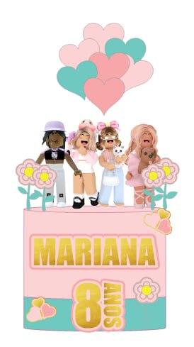 Arquivo de corte topo de bolo Roblox