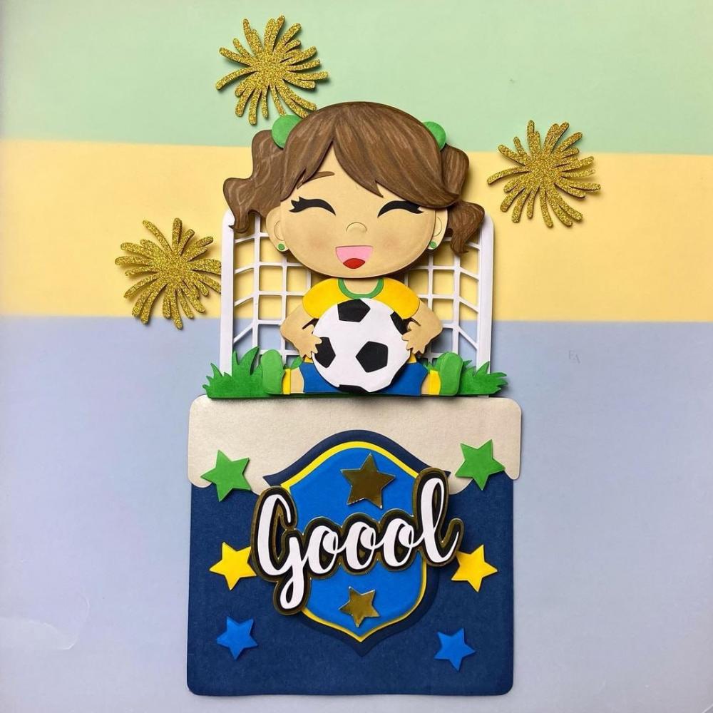 Arquivo de corte Topo Copa do Mundo BEBE MENINA