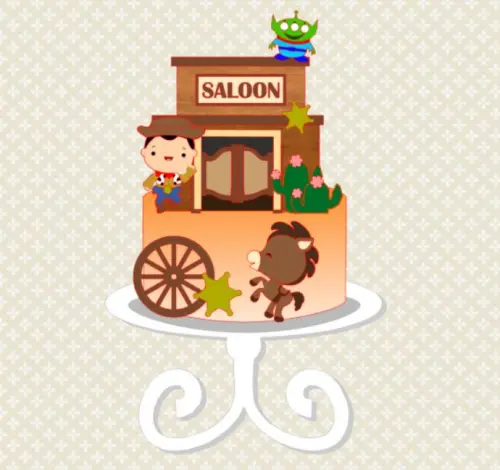 Arquivo de corte topo de bolo Toy Story