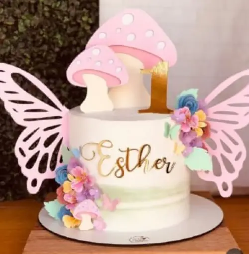 Arquivo de corte topo de bolo ASAS BORBOLETAS