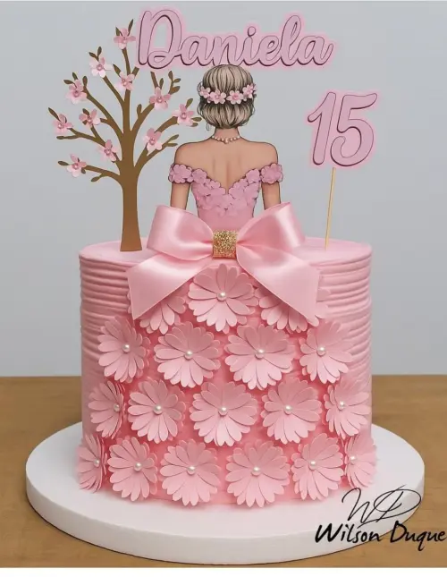 Arquivo de corte topo de bolo Vestido