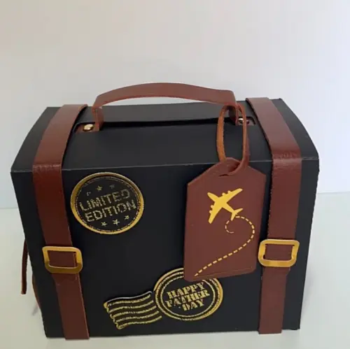 Arquivo de corte Topo de Bolo Viagem