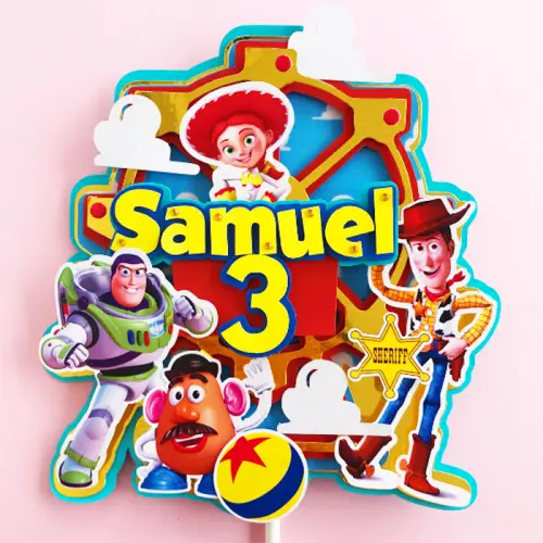 Arquivo de corte topo de bolo Toy Story