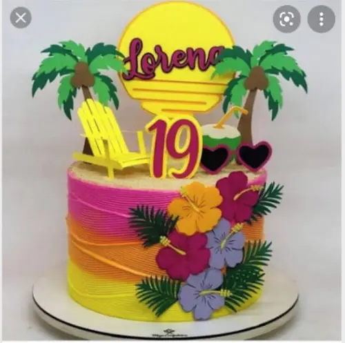 Arquivo de corte topo de bolo Tardezinha