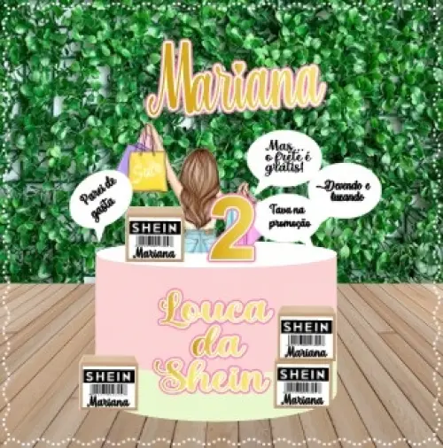 Arquivo de Corte Topo de Bolo Shein