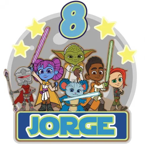 Arquivo de corte topo de bolo Star Wars