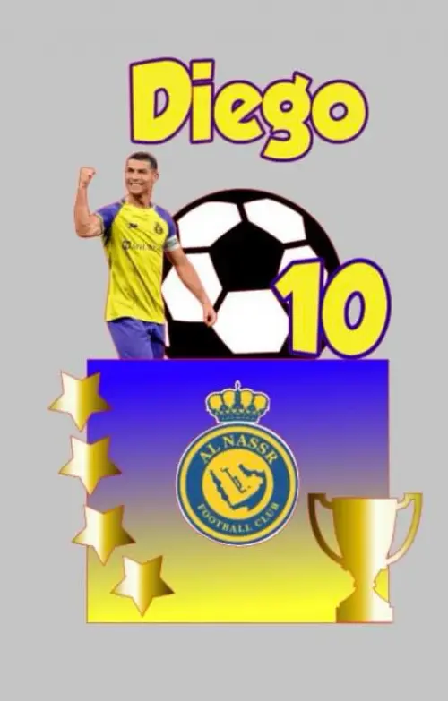 Arquivo de corte topo de CR7 Al Nassr