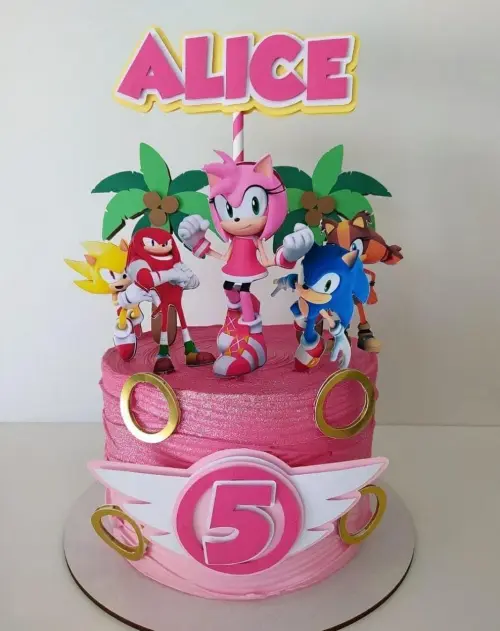 Arquivo de corte topo de bolo sonic