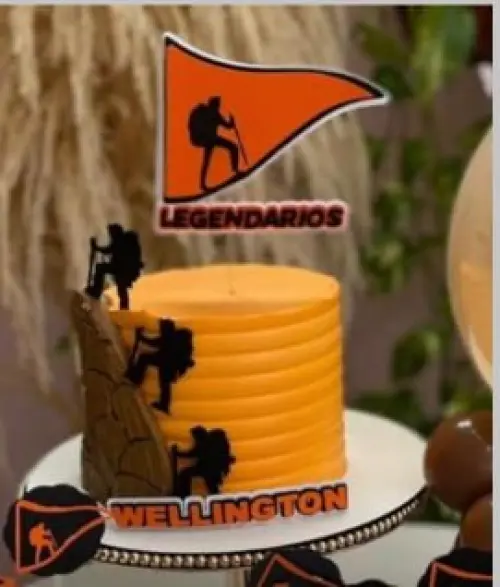 Arquivo de corte topo de bolo Legendários
