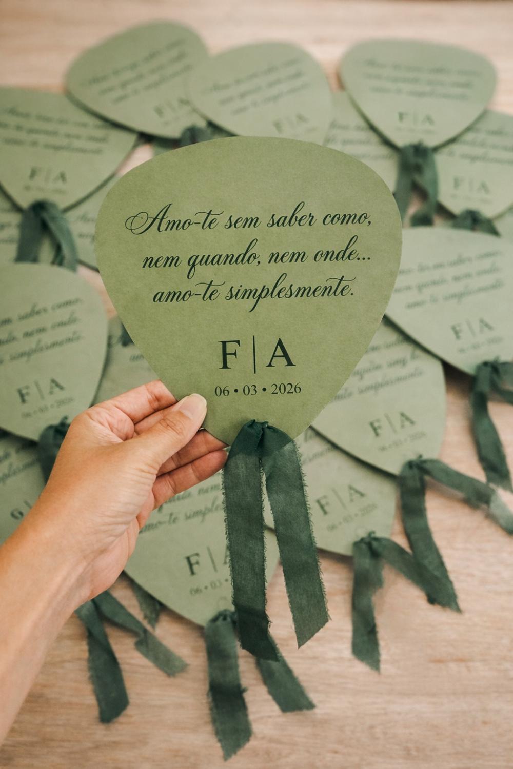 Leques personalizados para eventos