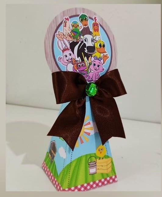 kit personalizados Tema A FAZENDA DO ZENON (20 Peças)KIT PERSONA