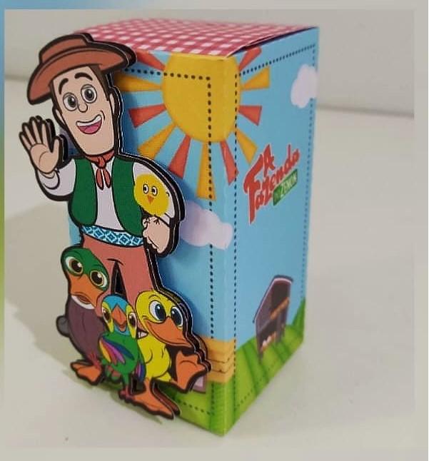 kit personalizados Tema A FAZENDA DO ZENON (30 Peças)KIT PERSONA
