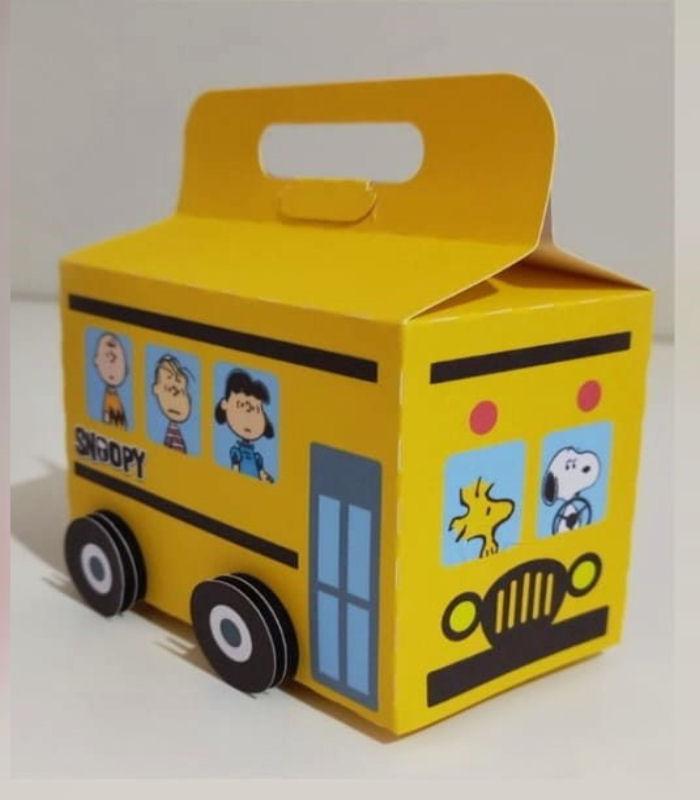 kit personalizados Tema SNOOPY 13 (20 Peças)caixinhas e lembranc