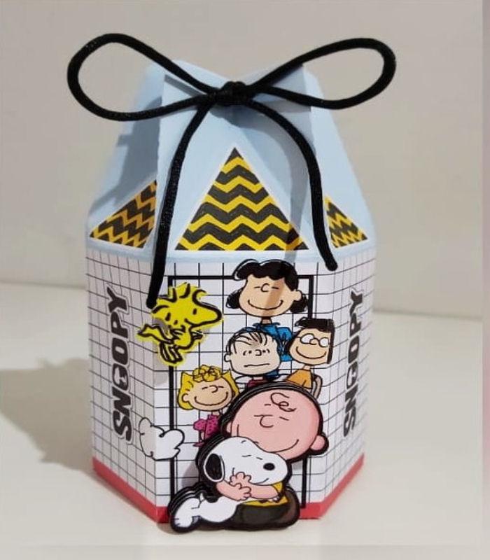 Kit Festa Snoopy 13 Personalizado Luxo | Caixinhas Decoradas Prem