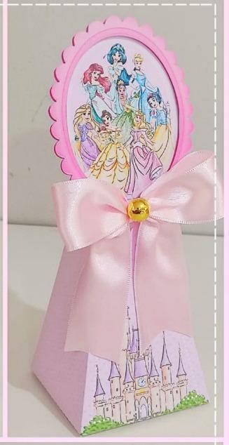 Kit Princesas Personalizado Luxo | Caixinhas Decoradas Premium | 