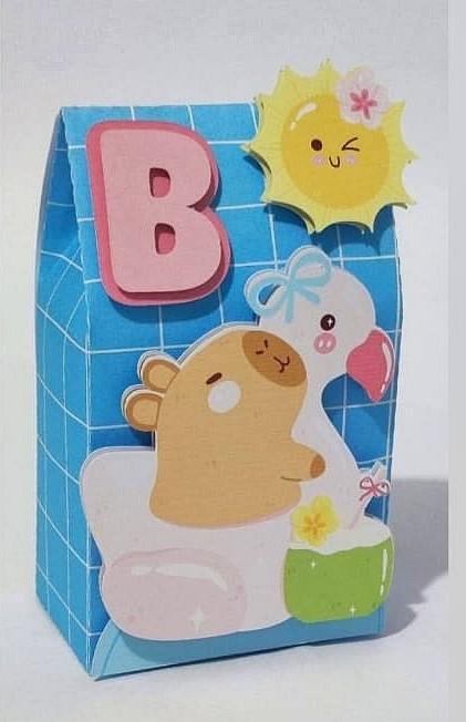 Kit POOH PARTY CAPIVARA Personalizado Luxo | Caixinhas Decoradas 