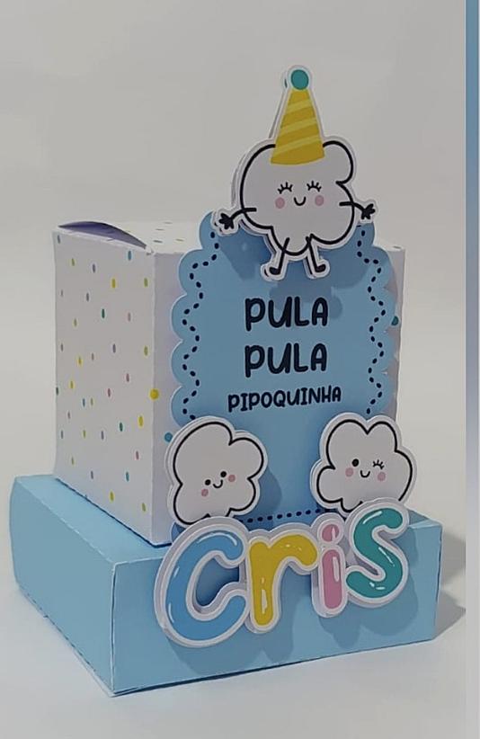Kit PIPOCA Personalizado Luxo | Caixinhas Decoradas Premium | 15