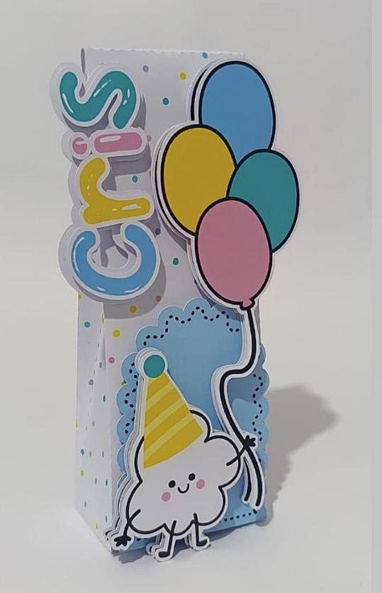 Kit PIPOCA Personalizado Luxo | Caixinhas Decoradas Premium | 20 