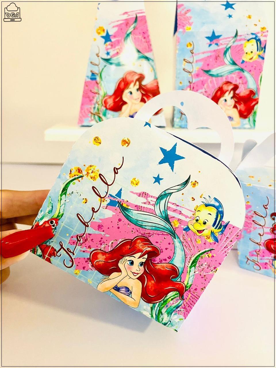 Kit Ariel-A Pequena Sereia - SA| Festa Infantil | Kit Econômico 