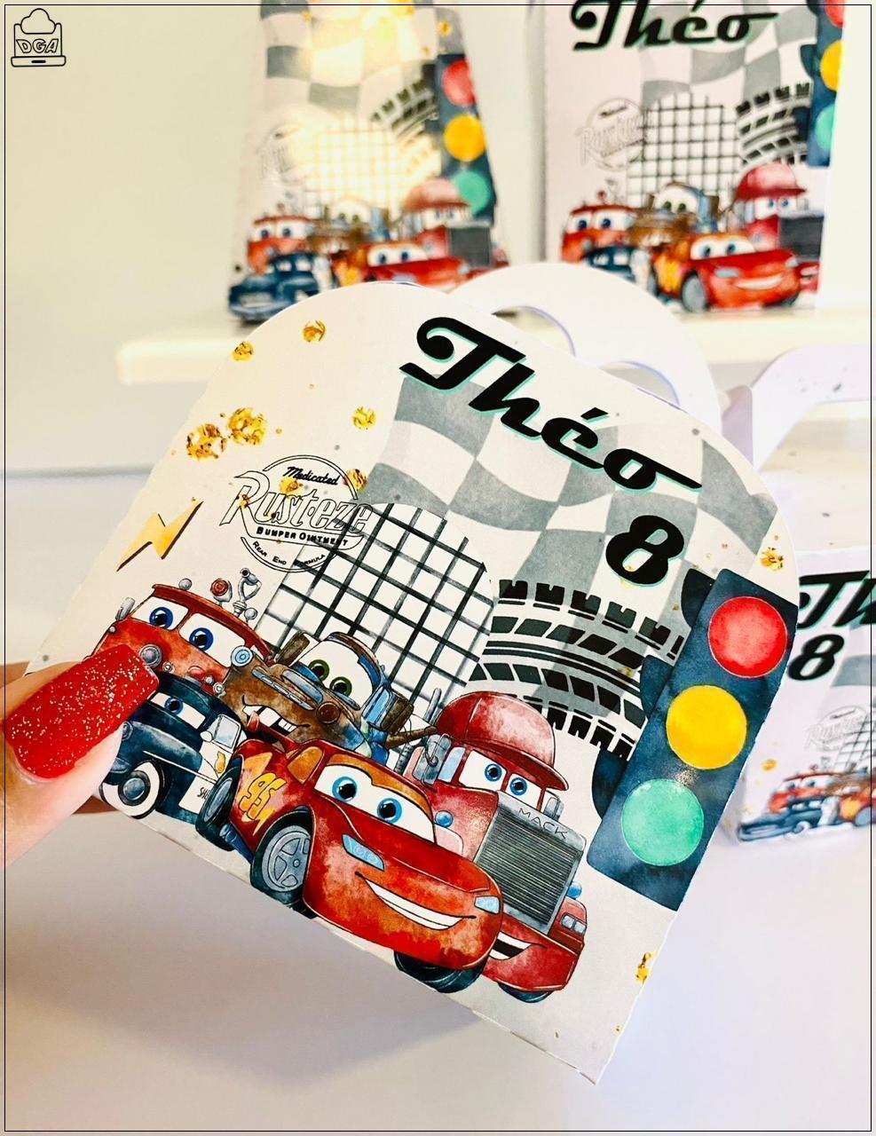 Kit Carros-SA| Festa Infantil | Kit Econômico Pegue e Monte |40 