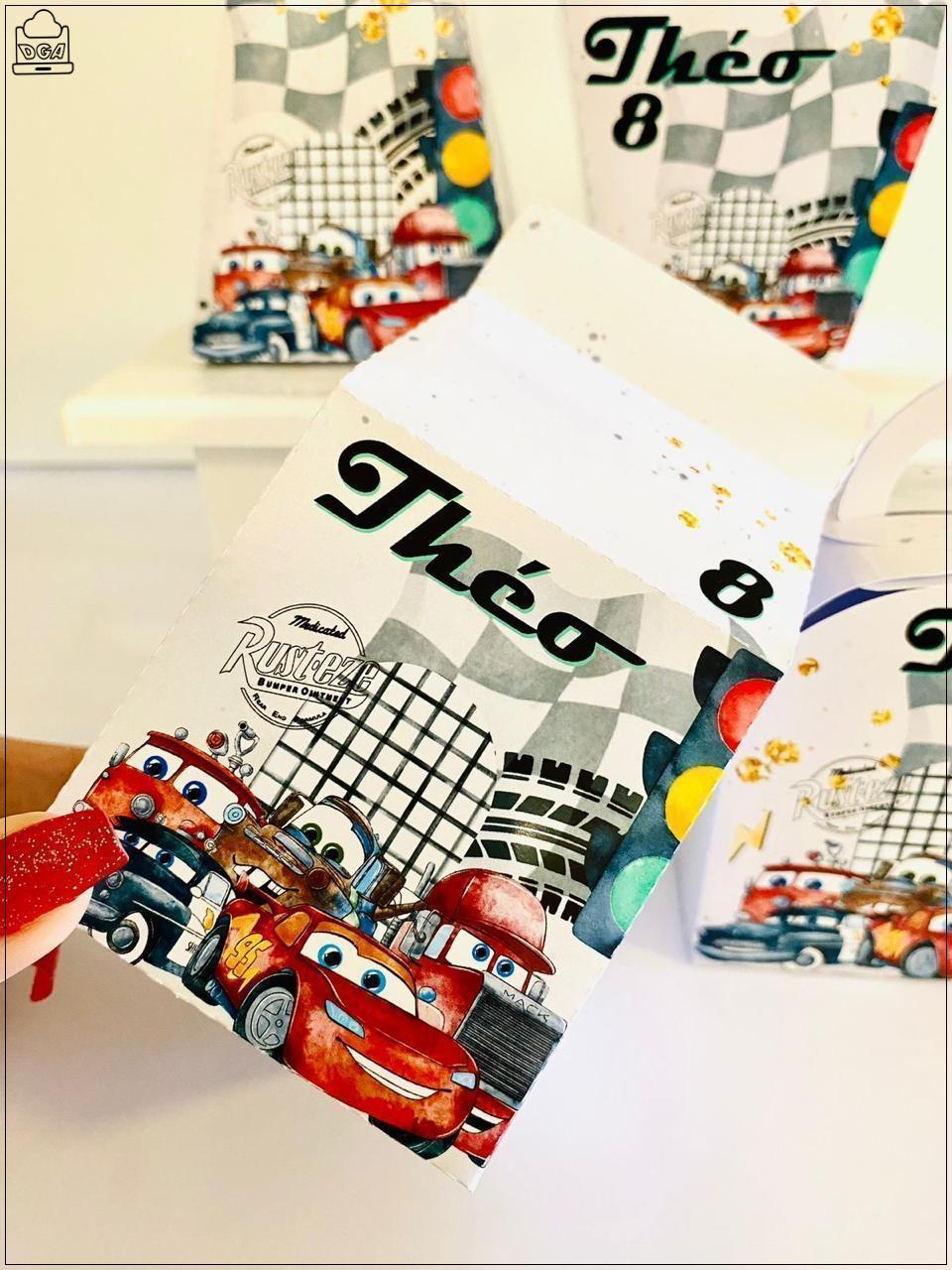 Kit Carros-SA| Festa Infantil | Kit Econômico Pegue e Monte |40 