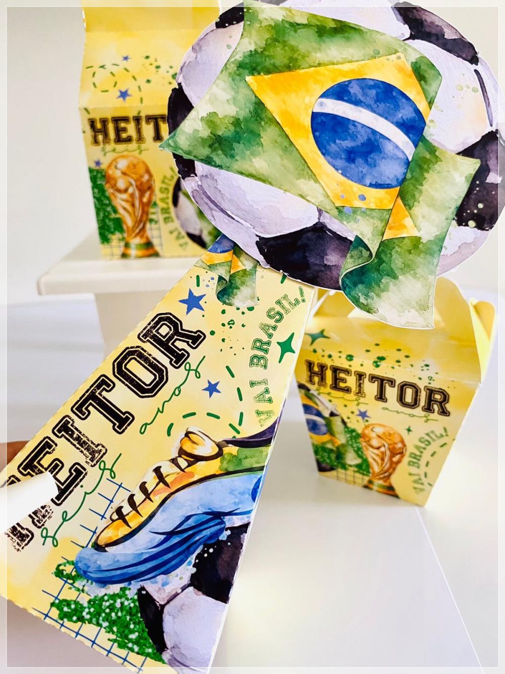 Kit Copa 2026-SA| Festa Infantil | Kit Econômico Pegue e Monte |