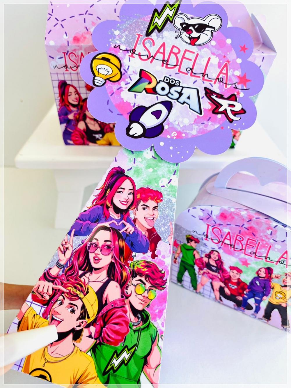 Kit Emilly Vick-SA| Festa Infantil | Kit Econômico Pegue e Monte