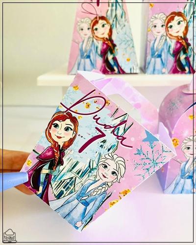 Kit Frozen-SA| Festa Infantil | Kit Econômico Pegue e Monte |20 