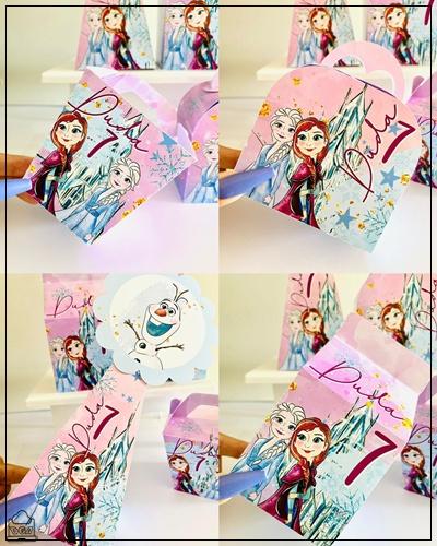Kit Frozen-SA| Festa Infantil | Kit Econômico Pegue e Monte |40 