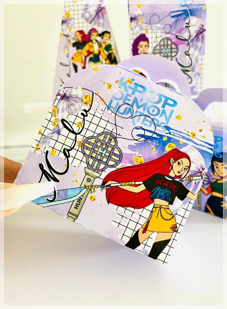 Kit Guerreiras do K-Pop-SA| Festa Infantil | Kit Econômico Pegue