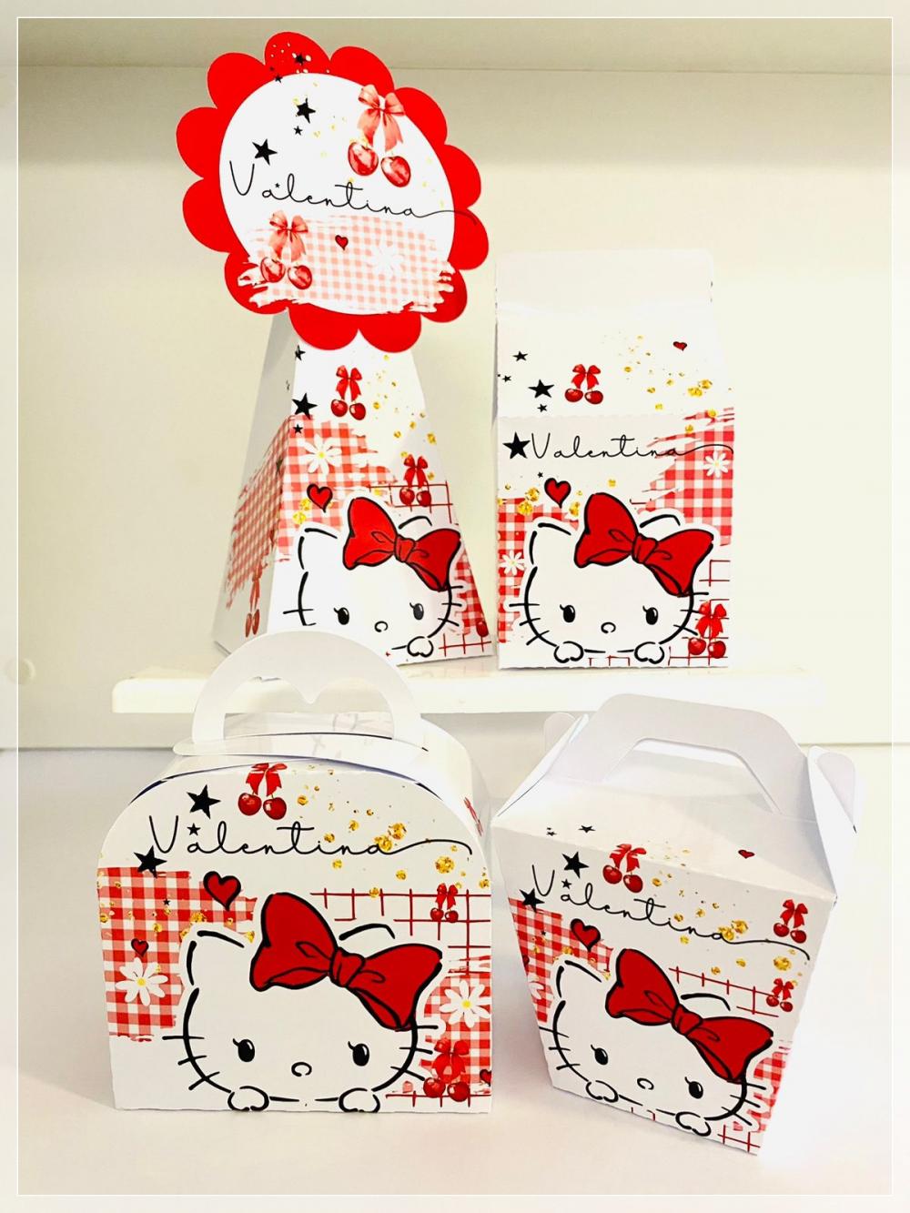 Kit Hello Kitty-SA| Festa Infantil | Kit Econômico Pegue e Monte