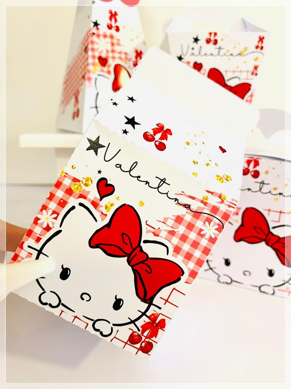 Kit Hello Kitty-SA| Festa Infantil | Kit Econômico Pegue e Monte