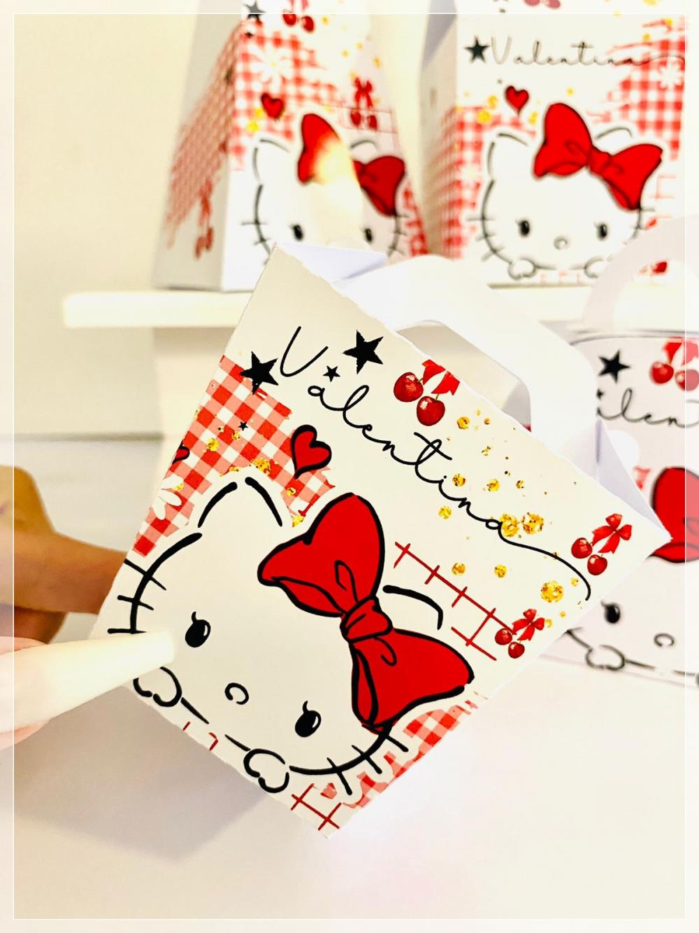 Kit Hello Kitty-SA| Festa Infantil | Kit Econômico Pegue e Monte