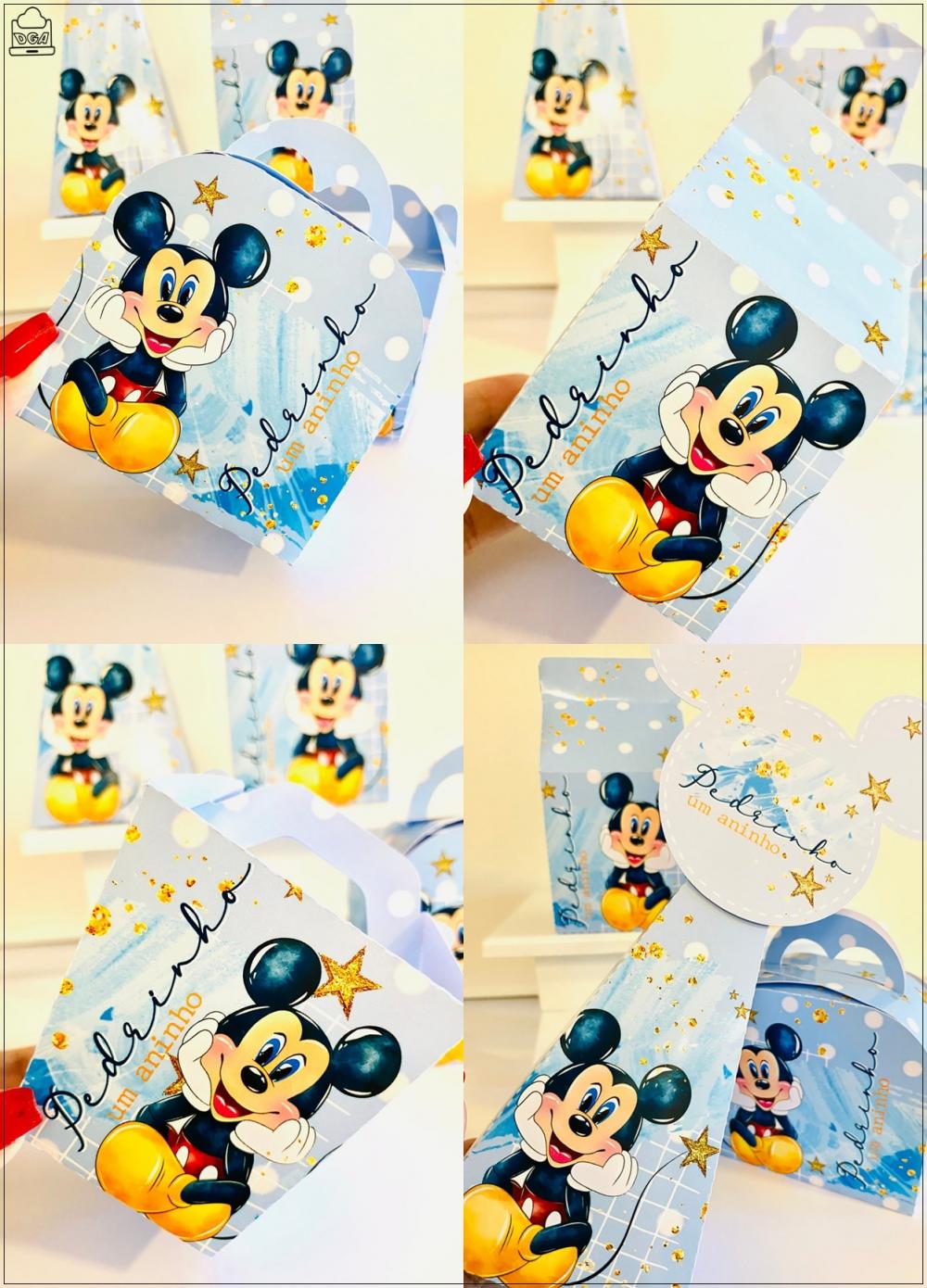Kit Mickey-SA| Festa Infantil | Kit Econômico Pegue e Monte |16 