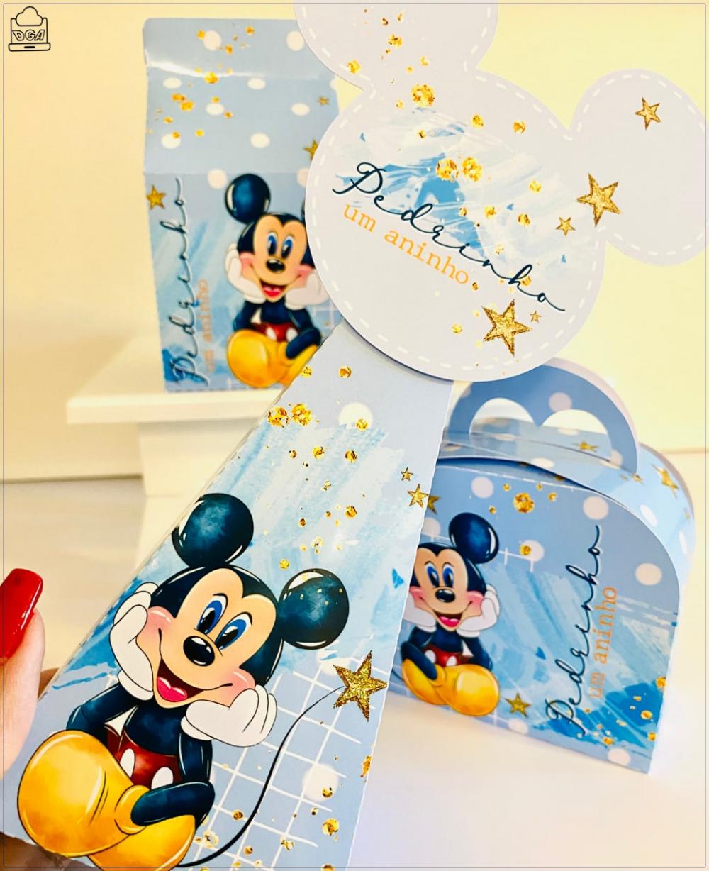 Kit Mickey-SA| Festa Infantil | Kit Econômico Pegue e Monte |20 