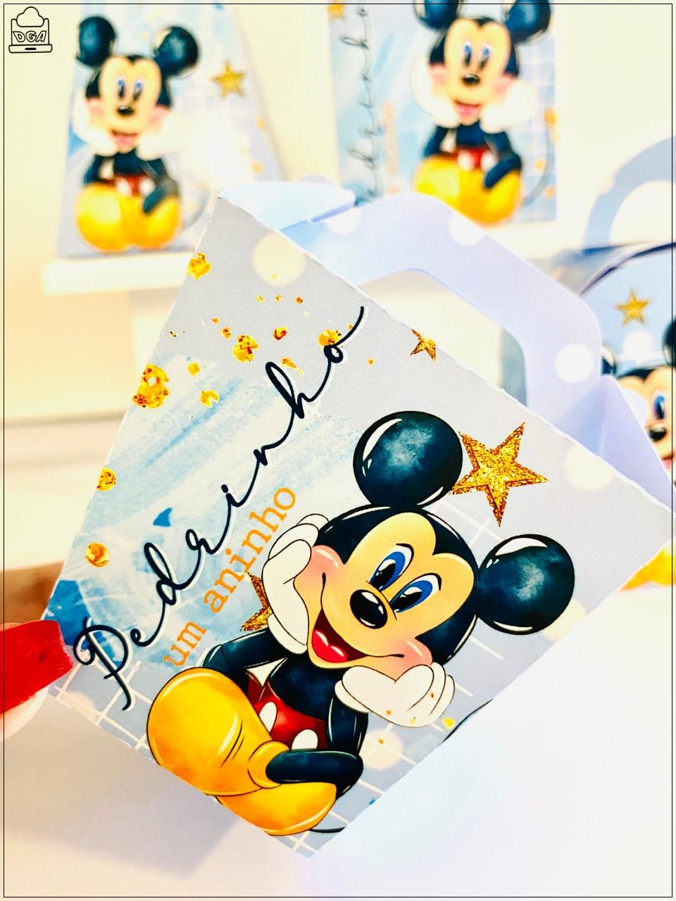 Kit Mickey-SA| Festa Infantil | Kit Econômico Pegue e Monte |32 