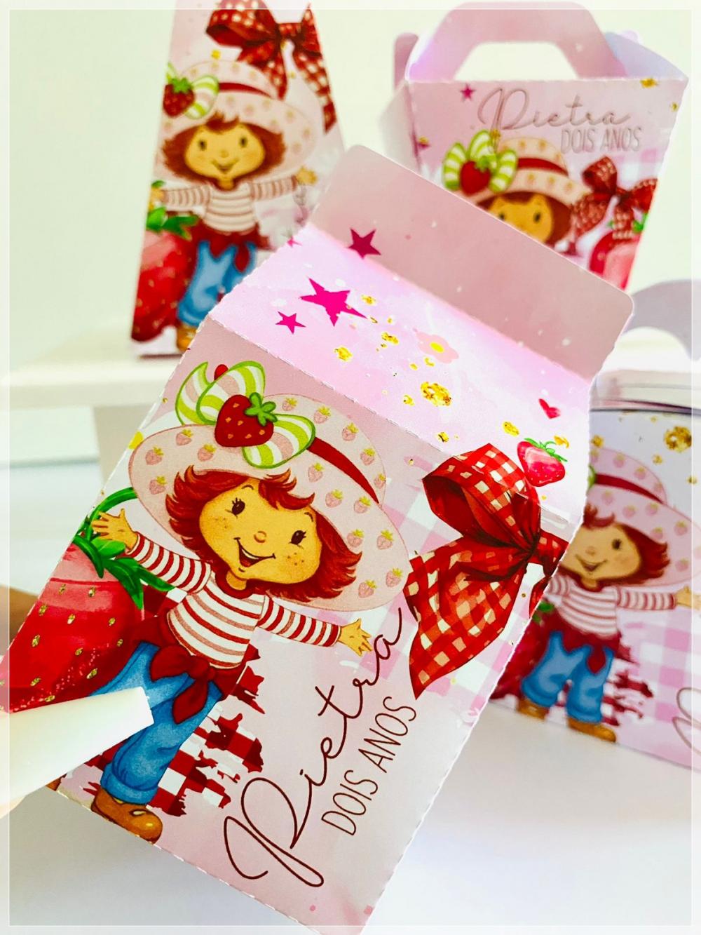 Kit Moranguinho-SA| Festa Infantil | Kit Econômico Pegue e Monte