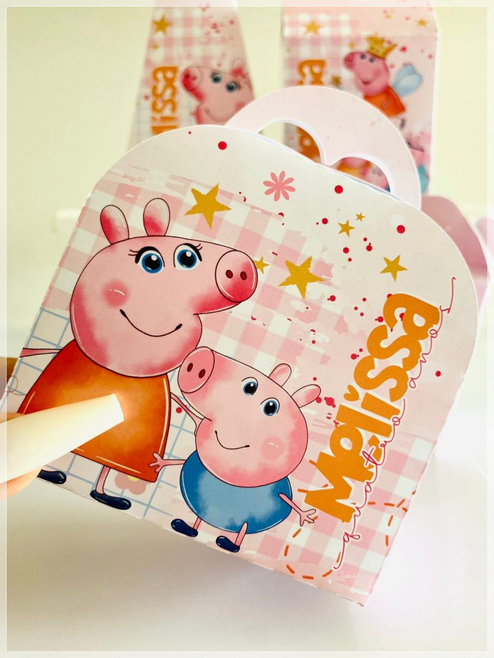 Kit Peppa Pig-SA| Festa Infantil | Kit Econômico Pegue e Monte |
