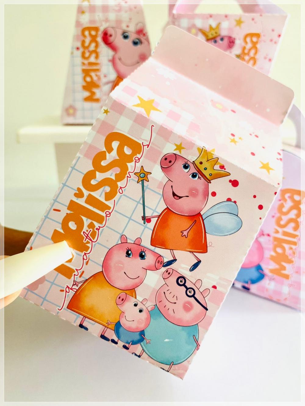 Kit Peppa Pig-SA| Festa Infantil | Kit Econômico Pegue e Monte |